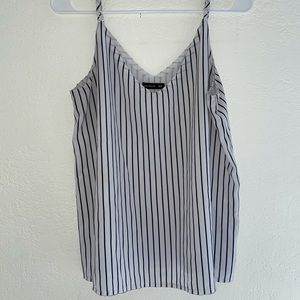 Black and white tank